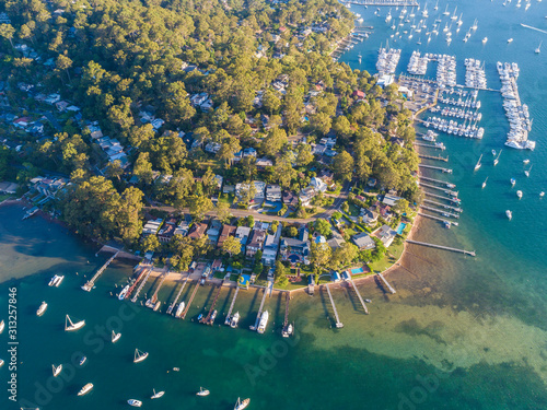 Photography Cottage Point, Ku-ring-gai area, Northern Sydney, Australia wharfs and boats