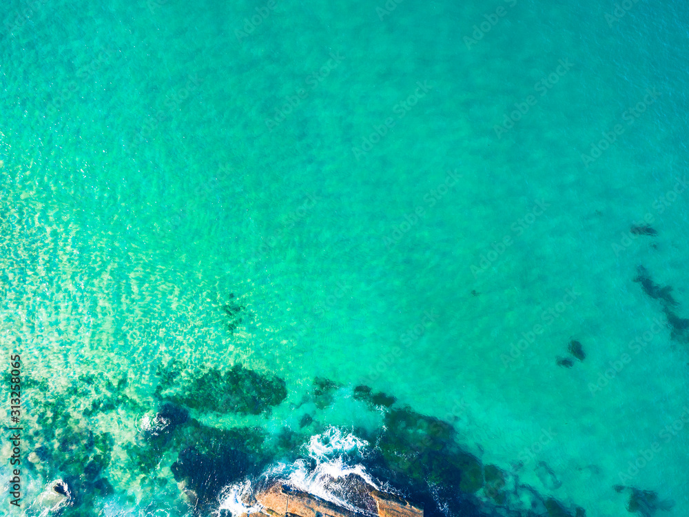 Fototapeta premium Aerial view of Sydneys Northern Beaches