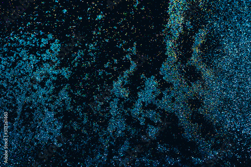 closeup colourful glitters abstract background