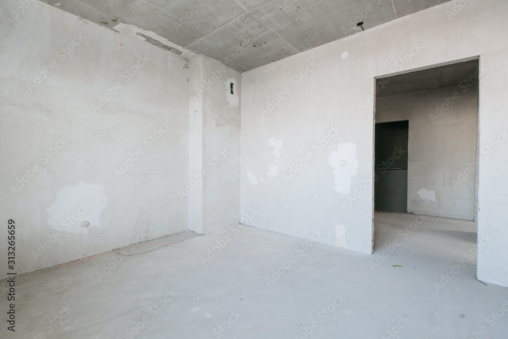 interior of the apartment without decoration interior of the apartment without decoration