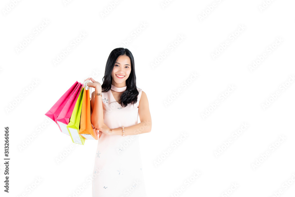 Online shopping concept, woman shopping online, credit on smartphone and product details and monthly promotions. Online shopping concept, woman shopping online, credit on smartphone and product details and monthly promotions.