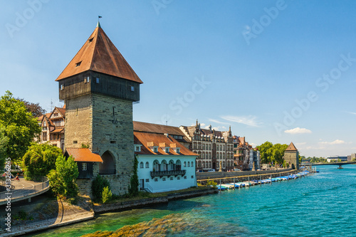 Der Rheintorturm in Konstanz am Bodensee photo