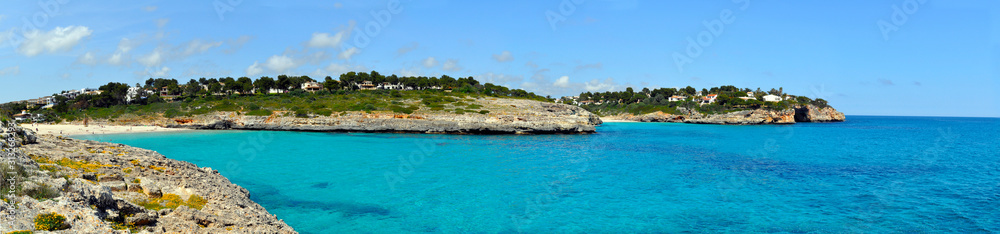 Beautiful Blue Lagoon Mallorca Island Spain
