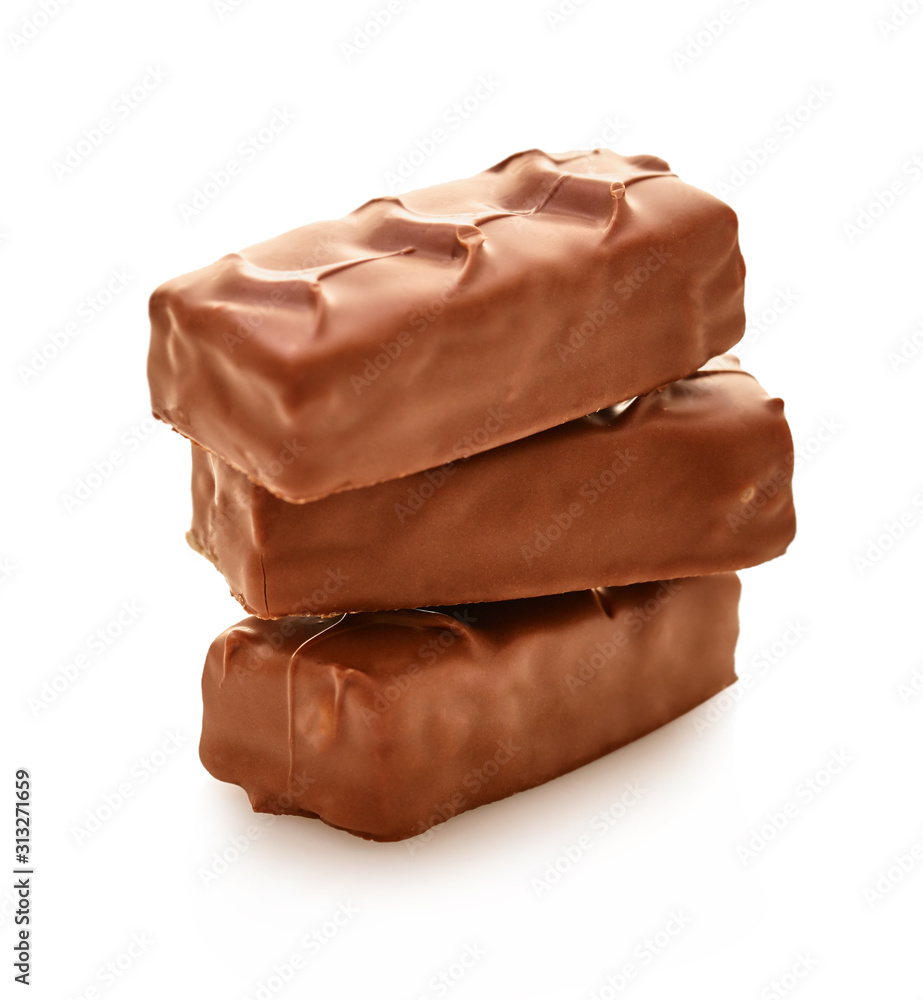 Obraz premium chocolate bar closeup