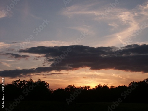 Coucher de soleil ciel