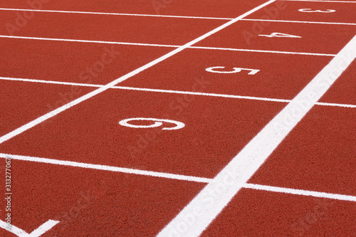 track and running, Running track for the athletes background, Athlete Track or Running Track © ImagineStock
