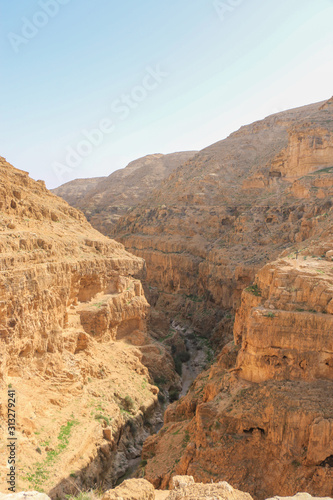 Obraz na płótnie Wadi Qallat in Jericho Palestine w salonie
