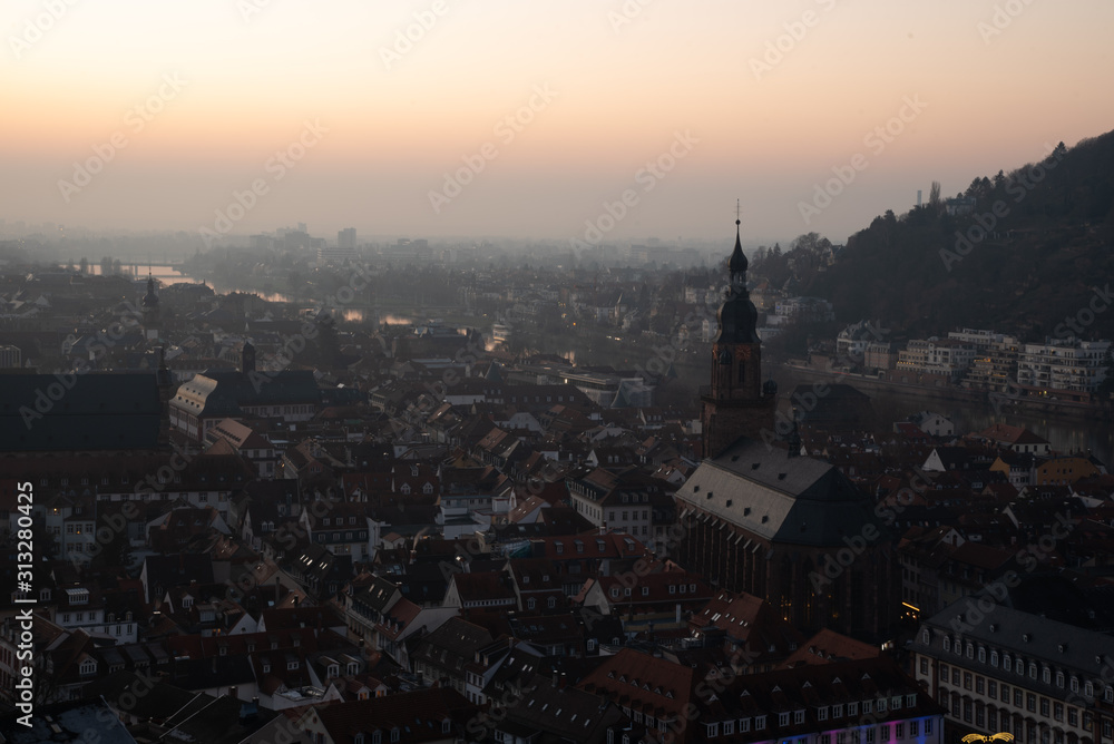 Naklejka premium Altstadt Heidelberg