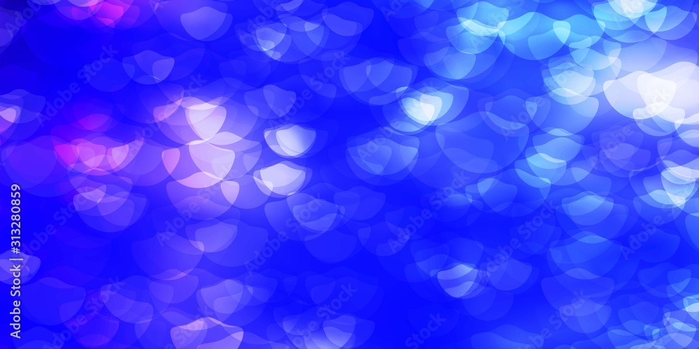 Light BLUE vector backdrop with dots. Light BLUE vector backdrop with dots.