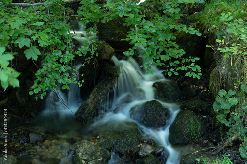 Kleiner Wasserfall im Kleinwalsertal