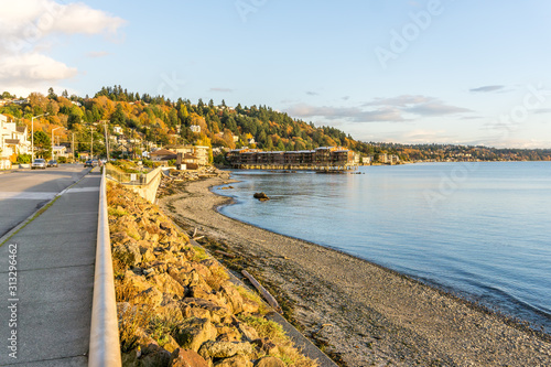 Autumn Colors Over Shoreline 5