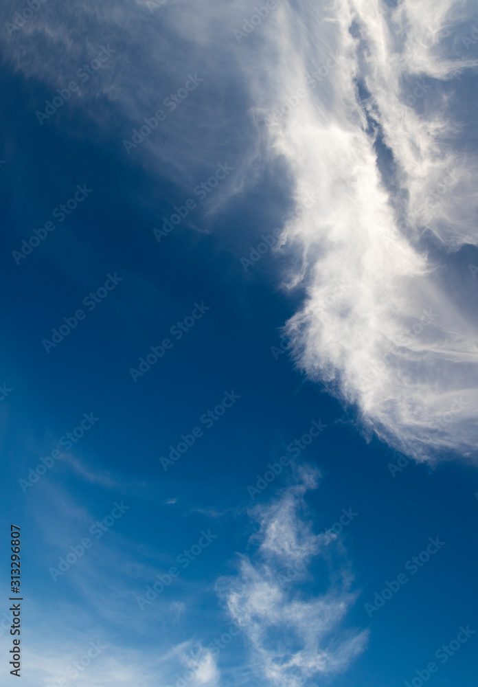 Clouds on blue sky, nature background Clouds on blue sky, nature background