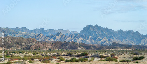 Hingol National Park in Balochistan, Pakistan, taken in August 2019 photo