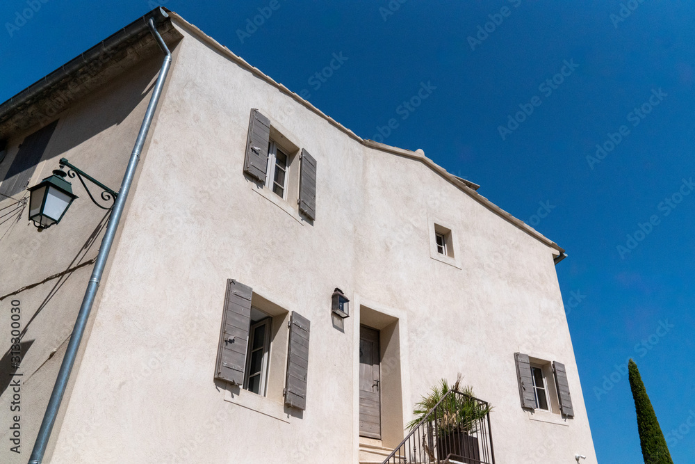 Oppède le vieux house street south east village in France