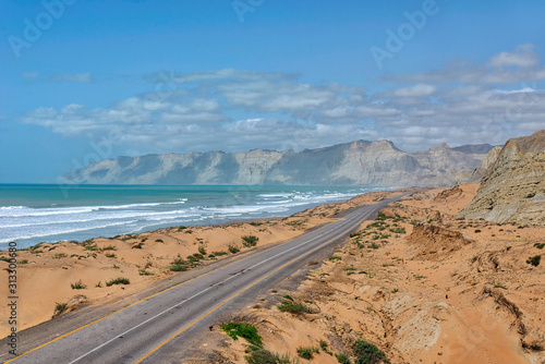 Hingol National Park in Balochistan  Pakistan  taken in August 2019