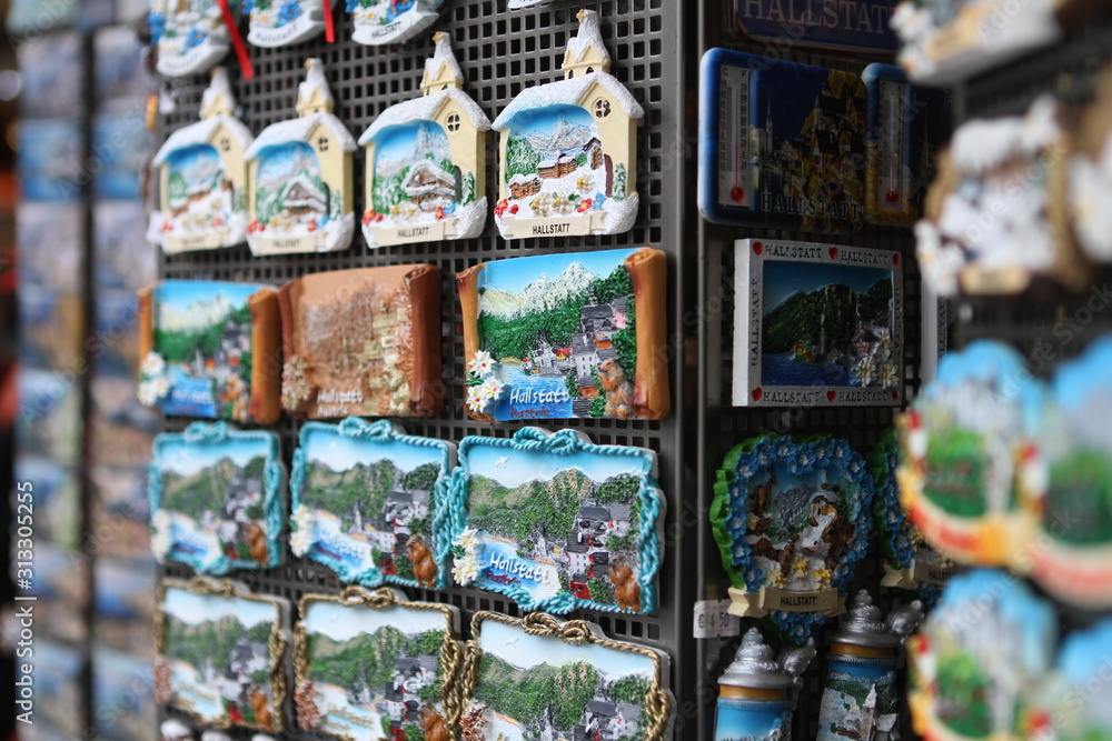 SOUVENIR SHOP IN HALSTATT, AUSTRIA SOUVENIR SHOP IN HALSTATT, AUSTRIA