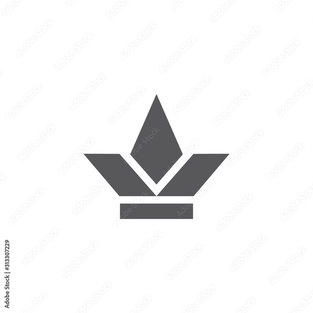 Crown Logo Template vector icon