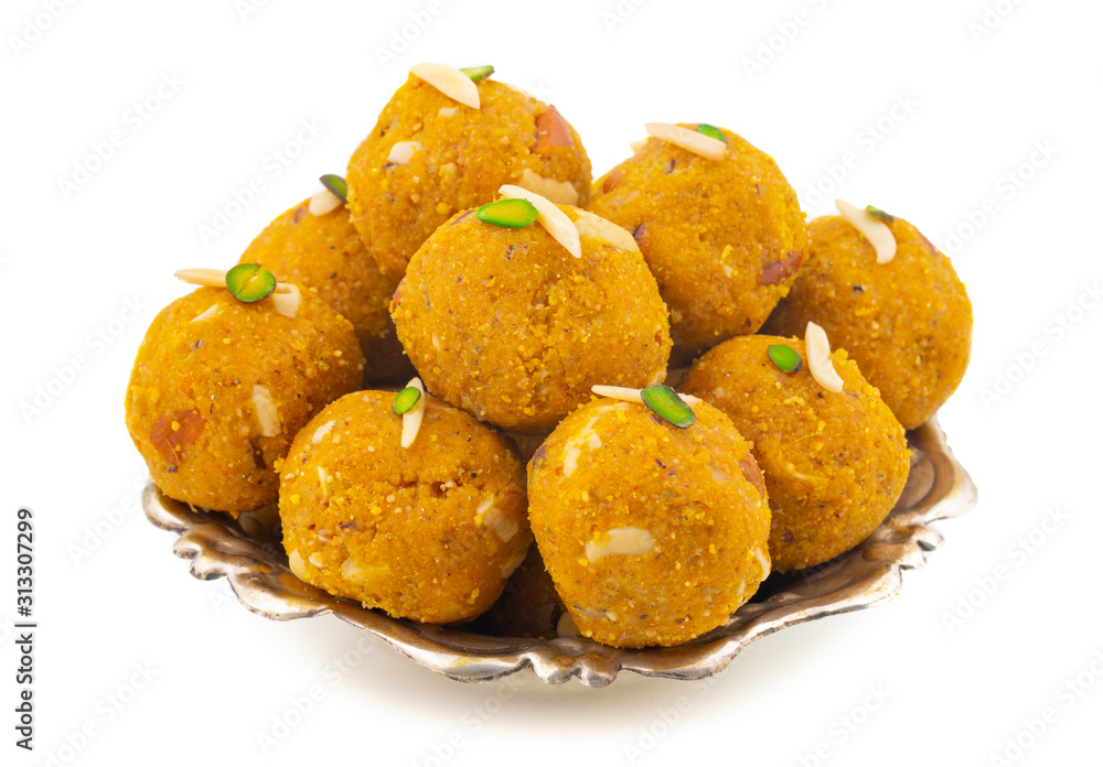 Indian Traditional Winter Sweet Food Methi Laddu Also Know as Methi Ke Laddu or Fenugreek Laddu Made From Fenugreek Seeds, Ginger, Saunf And Jaggery Indian Traditional Winter Sweet Food Methi Laddu Also Know as Methi Ke Laddu or Fenugreek Laddu Made From Fenugreek Seeds, Ginger, Saunf And Jaggery