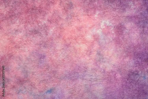 Obraz na plátne purple and blue marbled momi paper
