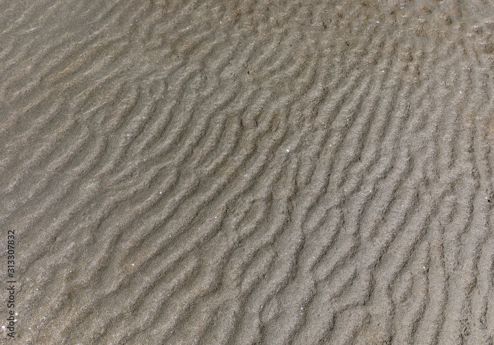 Ripples In The Sand On The Beach, Ripple Texture Background Ripples In The Sand On The Beach, Ripple Texture Background