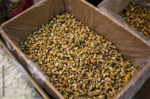 Chinese medicine market Qingping, Guangzhou, China photo