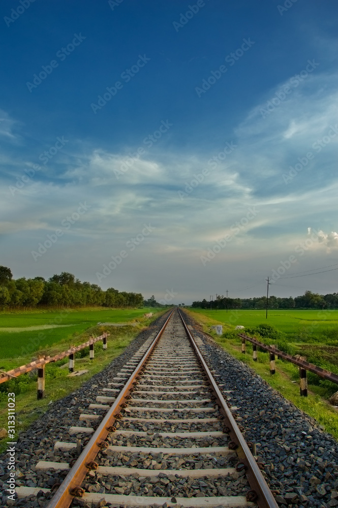Rail Tracks to heaven