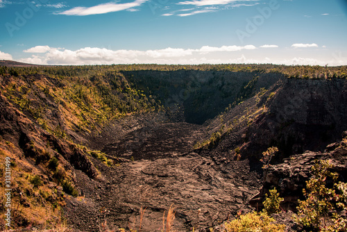 Volcanic Crater in Hawaii