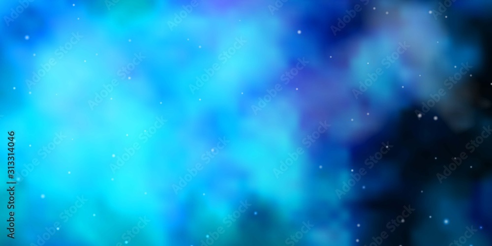 Light BLUE vector texture with beautiful stars. Blur decorative design in simple style with stars. Design for your business promotion. Light BLUE vector texture with beautiful stars. Blur decorative design in simple style with stars. Design for your business promotion.