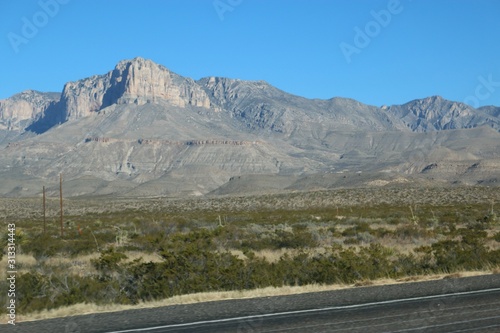 Desert Mountains with Scrub Plants 3