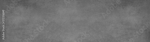 Grey black anthracite stone concrete texture background panorama banner long