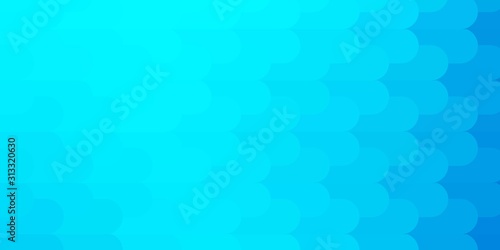 Light BLUE vector layout with lines. Gradient illustration with straight lines in abstract style. Template for your UI design.