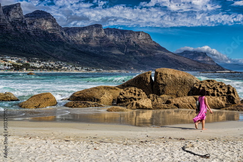 Kapstadt, Strand in Camps Bay photo