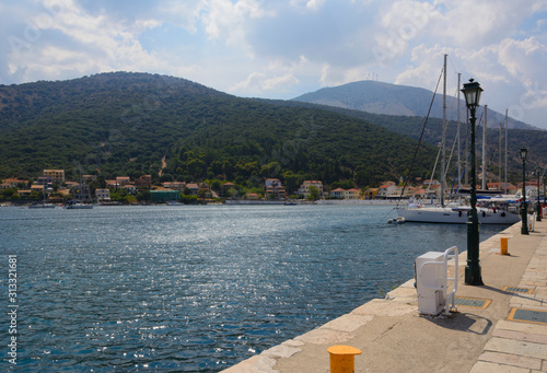 Agia Efimia Marina on Kefalonia island (Greece) photo