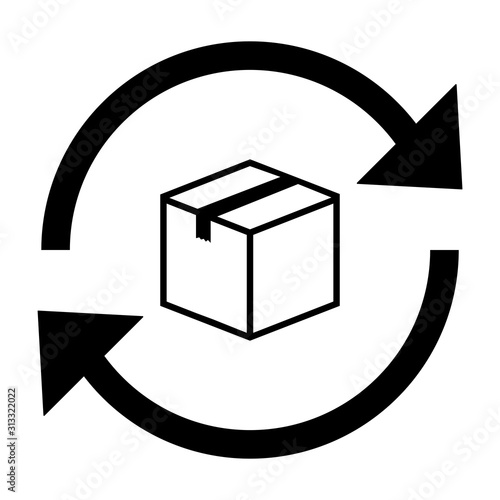 Photos gz663 GrafikZeichnung - german - Umtausch / Tauschen - Symbol