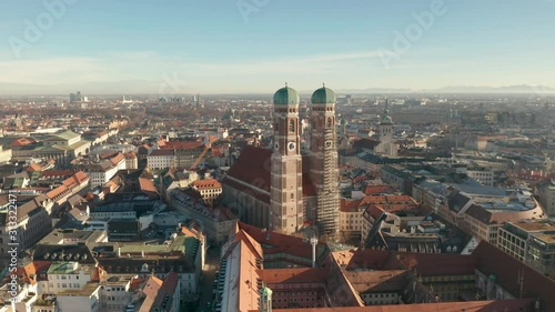 AS Munich Marienplatz and the Frauenkirche photo