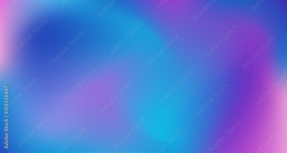 Blue Purple Pink Digital Gradient Background. 