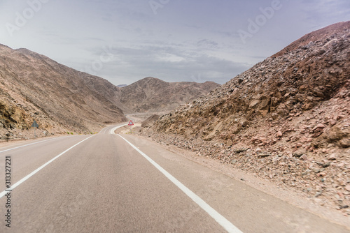 Taba and Sainai desert in Egypt