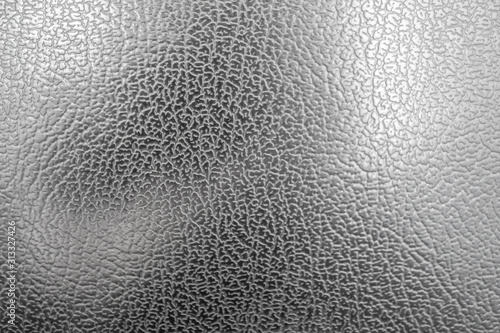 texture of silver leather