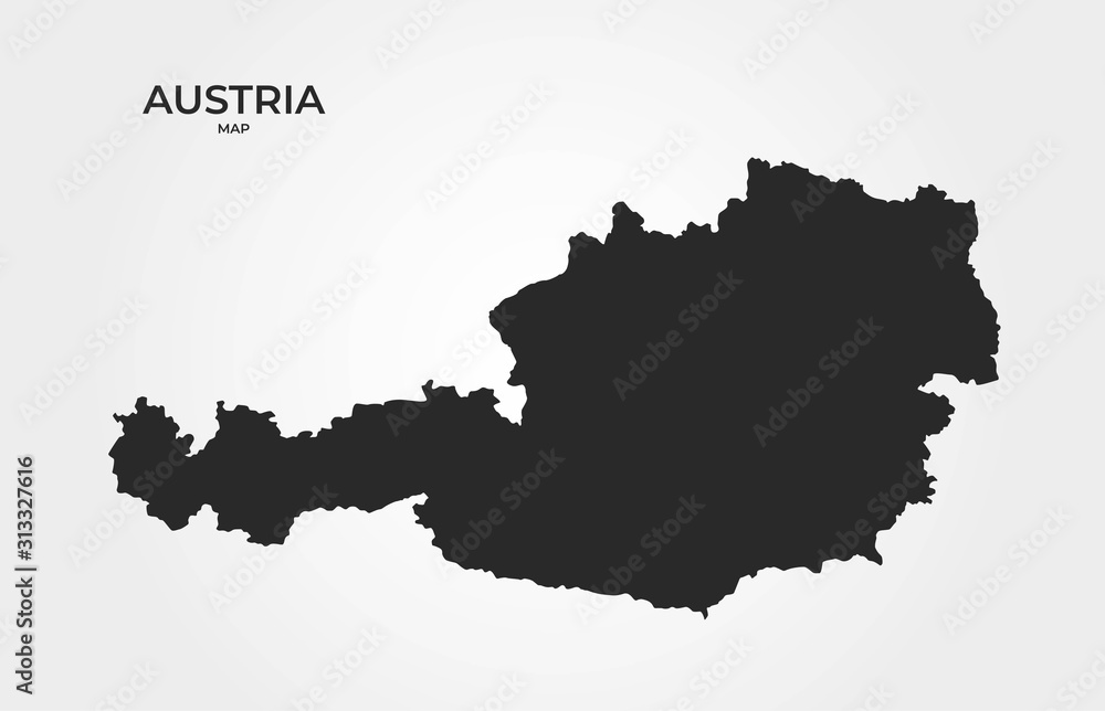Austria map icon