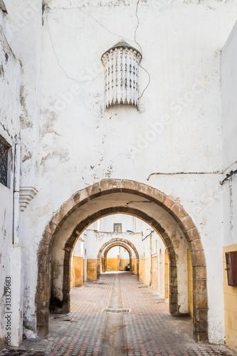 Habous or Hubous one of the older neighborhoods of Casablanca Morocco photo