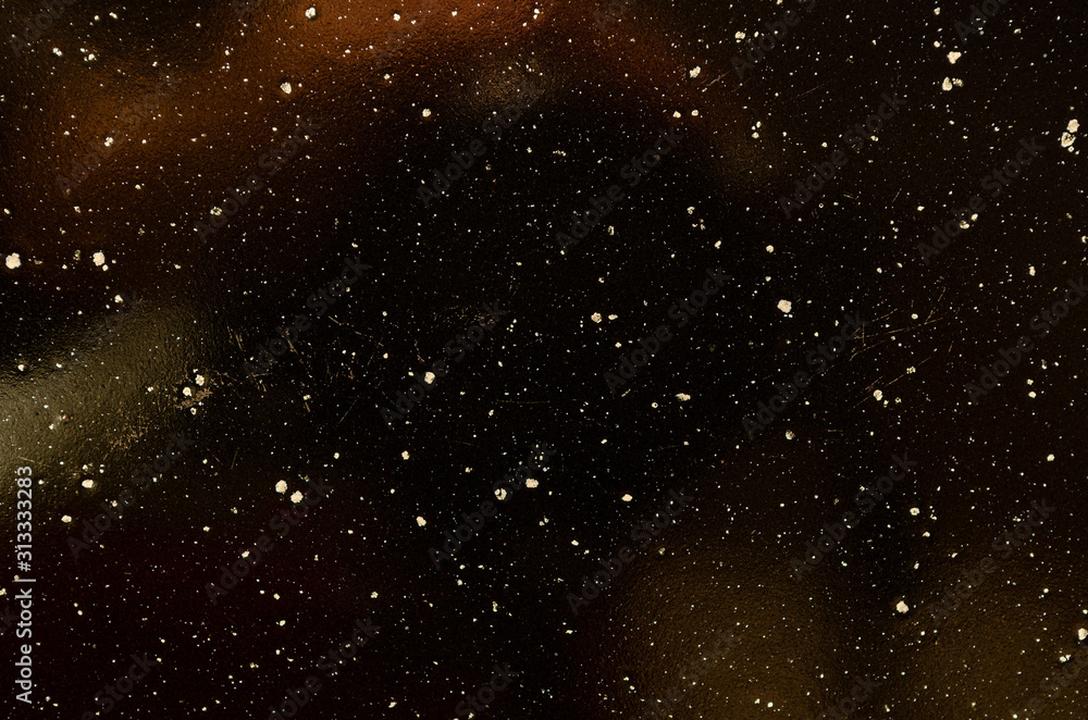 Fototapeta premium Galaxy-like speckled pattern background