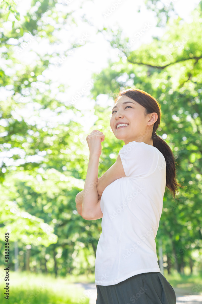 フィットネスイメージ　女性 