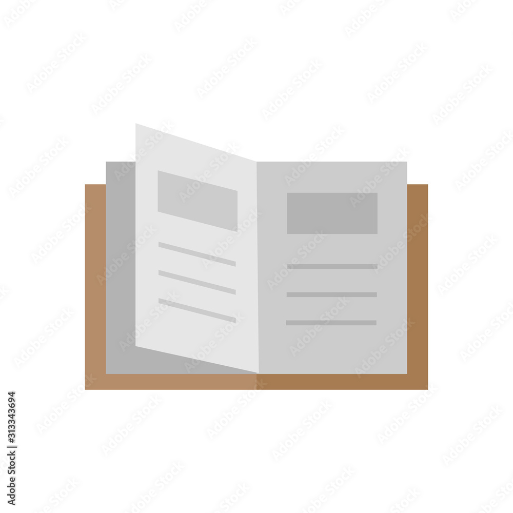 vector illustration book icon logo flat design vector illustration book icon logo flat design