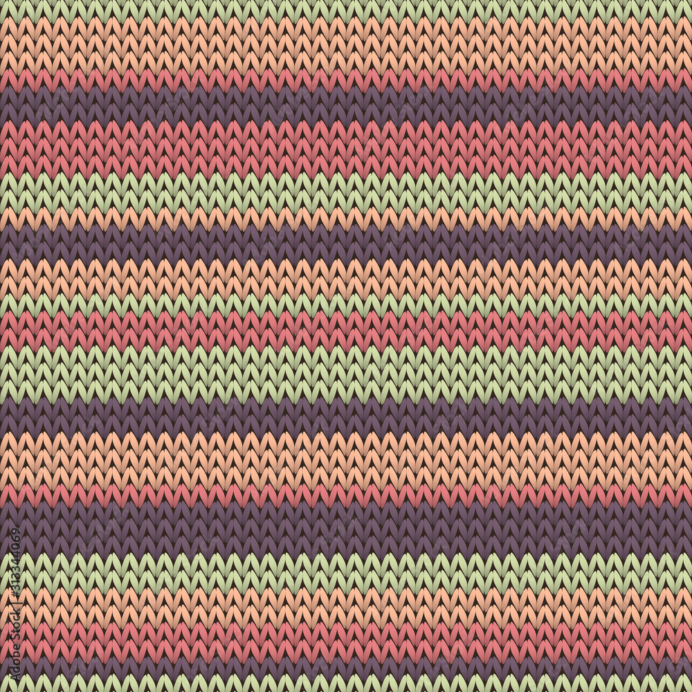 Woolen horizontal stripes knitted texture Woolen horizontal stripes knitted texture