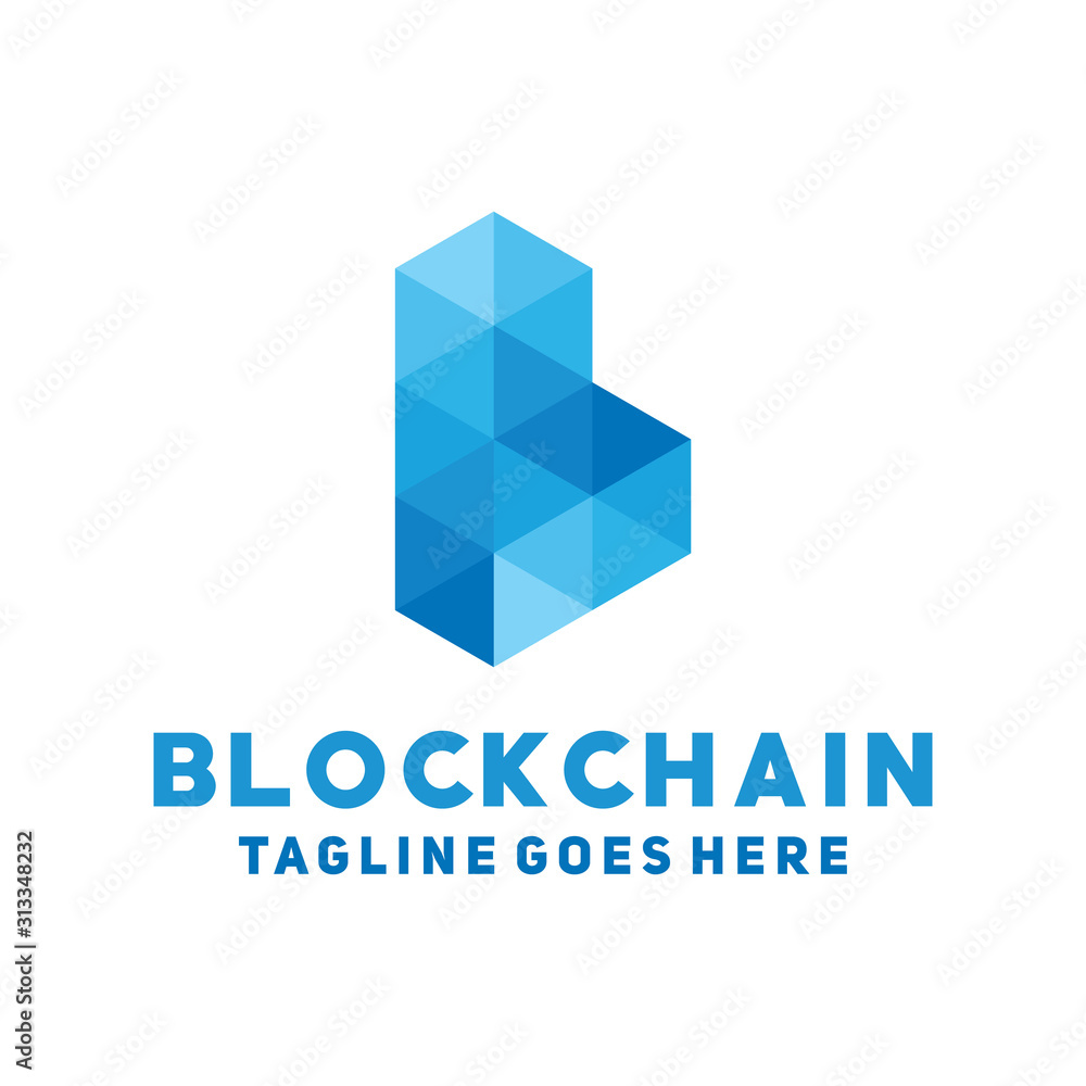 BlockChain Technology Logo Design Inspiration For Business And Company BlockChain Technology Logo Design Inspiration For Business And Company