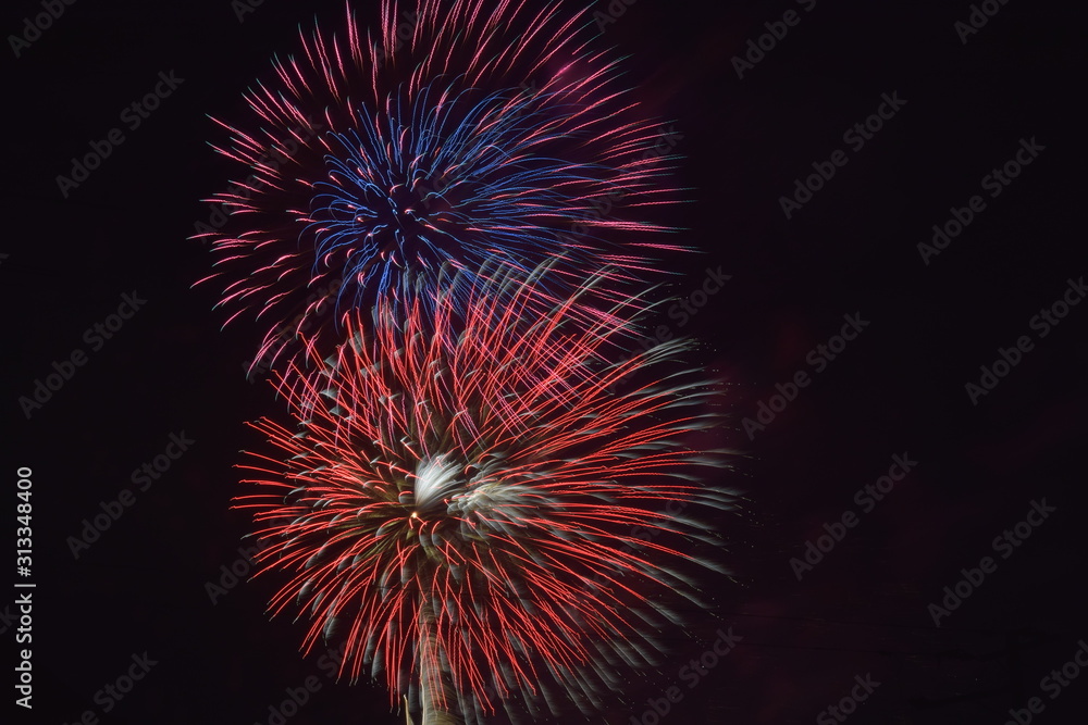 Obraz premium fireworks in the sky