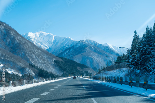 冬・高速道路 photo