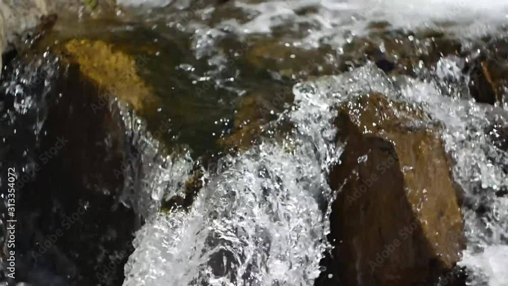 custom made wallpaper toronto digitalwaterfall with big stones spray and foam