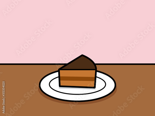 カフェタイム チョコケーキ