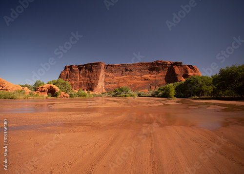 фотографія Archaeological Ruins at Canyon de Chelly National Monument, Navajo Nation, Arizo